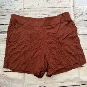 Wildfox Brick Red Women’s Bermuda Shorts
